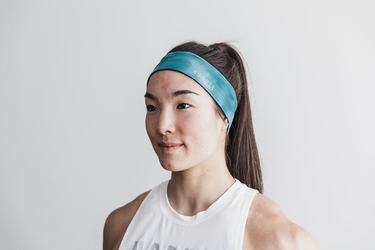 Nobull Headband 2" Tie-Dye Hoofdband Dames Blauw | 384612-HWY