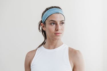 Nobull Headband 2" Tie-Dye Hoofdband Dames Blauw | 857694-NJF