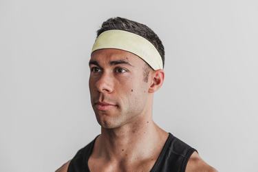 Nobull Headband 2" Tie-Dye Hoofdband Heren Geel | 508671-WOQ