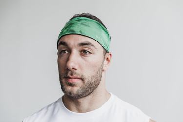 Nobull Headband 4" Tie-Dye Hoofdband Heren Groen | 023476-XOI