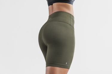 Nobull High-Rise 6" Matte Korte Broek Dames Groen | 910635-FPG