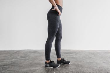 Nobull High-Rise Tight Matte Hardloopbroek Dames Grijs | 835126-EZA