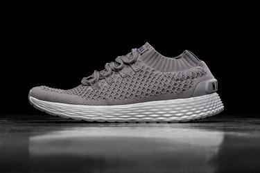 Nobull Knit Runner Loopschoenen Dames Donkergrijs | 507839-JDL