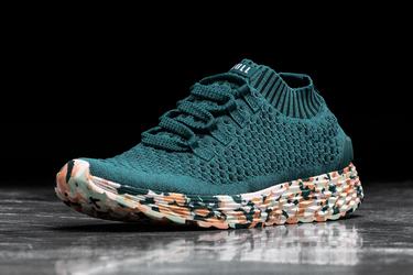 Nobull Knit Runner Loopschoenen Heren Groen | 619753-YZQ