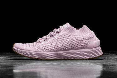 Nobull Knit Runner Loopschoenen Heren Roze | 875623-XSY