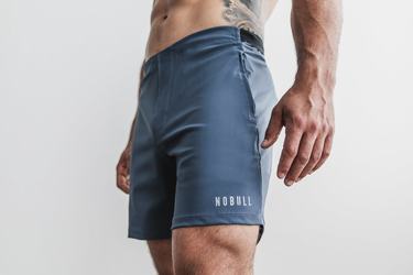 Nobull Lightweight 7" Korte Broek Heren Blauw | 085624-UGT