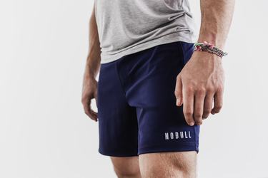 Nobull Lightweight 7" Korte Broek Heren Donkerblauw | 285976-AKI