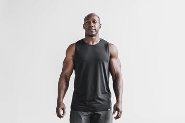 Nobull Lightweight Tank Tanktop Heren Zwart | 173594-XYK