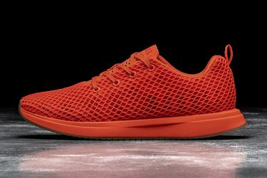 Nobull Mesh Runner Loopschoenen Dames Oranje | 079642-IWJ