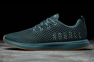 Nobull Mesh Runner Loopschoenen Heren Diepturquoise | 409571-UPO