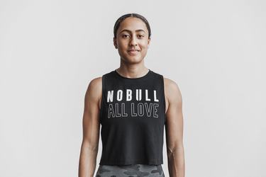 Nobull Muscle All Love Tank Tanktop Dames Zwart | 130956-BPW