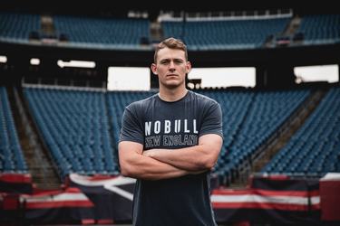 Nobull New England T-shirts Heren Donkerblauw | 237691-VTR