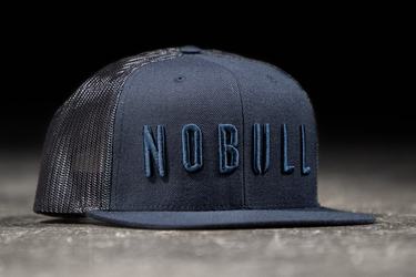 Nobull Platte-Brim Trucker Hoeden Dames Donkerblauw | 871526-RNL