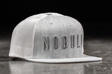 Nobull Platte-Brim Trucker Hoeden Heren Lichtgrijs | 152063-WKS