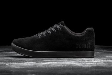 Nobull Suede Trainer Fitness Schoenen Heren Zwart | 589120-RYA