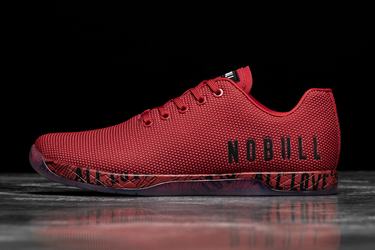 Nobull Superfabric All Love Trainer Fitness Schoenen Dames Rood | 903168-NBF