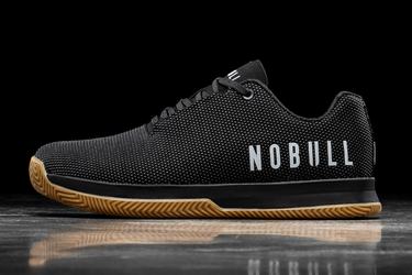 Nobull Superfabric Court Trainer Fitness Schoenen Dames Zwart | 096834-MZP