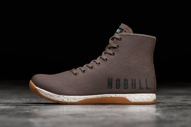 Nobull Superfabric High-Top Trainer Fitness Schoenen Heren Bruin | 289073-TCD