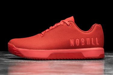 Nobull Superfabric Trainer Fitness Schoenen Dames Rood | 025387-IWZ