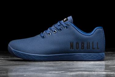 Nobull Superfabric Trainer Fitness Schoenen Heren Indigo | 408652-LWT