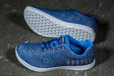 Nobull Superfabric Trainer Fitness Schoenen Heren Blauw | 493157-REX