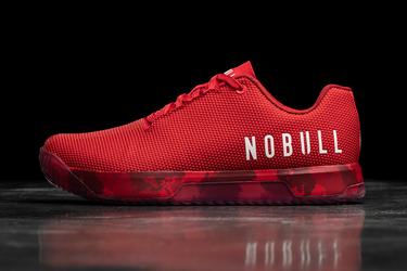 Nobull Superfabric Trainer Fitness Schoenen Heren Rood | 549027-HPN