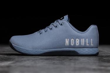 Nobull Superfabric Trainer Fitness Schoenen Heren Grijs Blauw | 640529-WJM