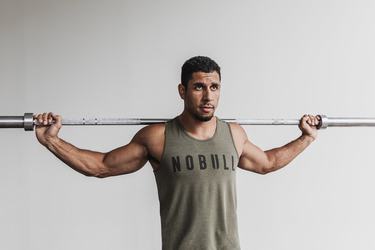 Nobull Tank Tanktop Heren Groen | 250697-JPU