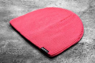 Nobull Waffle Beanie Neon Muts Dames Roze | 104572-QHM