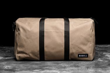 Nobull Waxed Canvas Duffle Sporttas Dames Lichtbruin | 831206-EIO