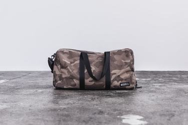 Nobull Waxed Canvas Duffle Sporttas Heren Camo | 914835-RSY