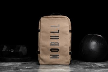 Nobull Waxed Canvas Duffleback Sporttas Heren Lichtbruin | 408271-SWP