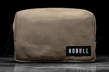 Nobull Waxed Canvas Kit Tassen Dames Lichtbruin | 802561-QLE