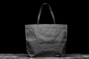 Nobull Waxed Canvas Open Top Tote Tassen Heren Grijs | 864035-HIA