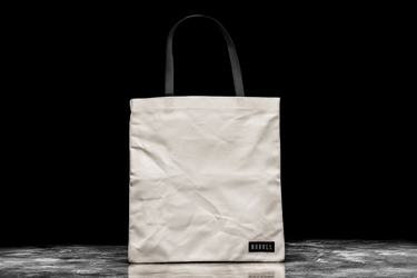 Nobull Waxed Canvas Tote Tassen Heren Wit | 703546-RSW