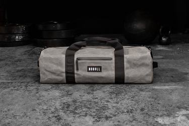 Nobull Waxed Canvas Traditional Duffle Sporttas Heren Grijs | 213987-TIV