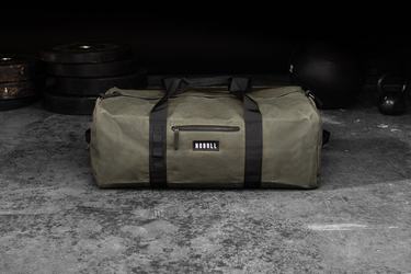 Nobull Xl Waxed Canvas Traditional Duffle Sporttas Dames Olijfgroen | 204683-YDJ